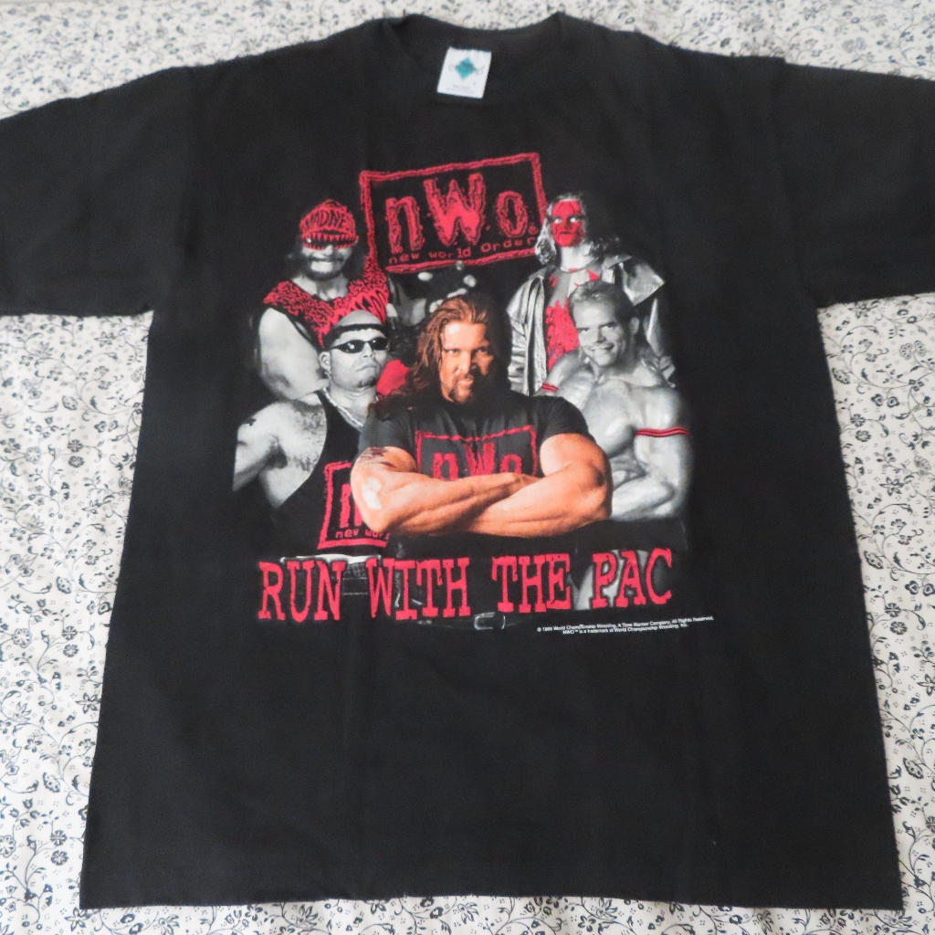 Vintage 90s 1998 Wcw Nwo Wolf Pack Tshirt Size Men’s L